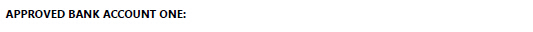 HAGSIN MECHANICAL & ELECTRICAL EQUIPMENT CO., LTD. APPROVED SALES STAFF & BANK INFO