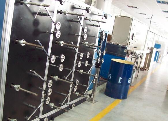HAGSIN Optical Fiber Secondary Coating Line in China HAGSIN Optical Fiber Secondary Coating Line in China